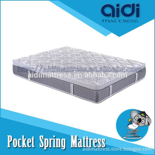 Royal Comfort Sleep Well Pocket Spring 3D Natural Latex Rubber Foam Mattress AH-1212